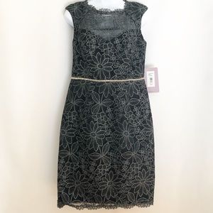 JS Collection Embroidered Cocktail Dress. 
Size 10